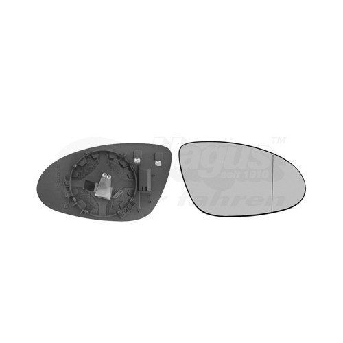  Right-hand wing mirror glass for MERCEDES-BENZ CLASSE S - RE01257 