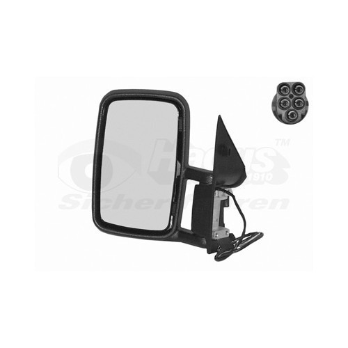  Left-hand wing mirror for MERCEDES-BENZ SPRINTER 2-t Minibus, SPRINTER 2-t Van, SPRINTER 3-t Minibus, SPRINTER 3-t Van - RE01267 