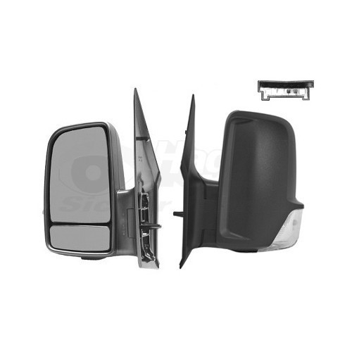  Left-hand wing mirror for MERCEDES-BENZ SPRINTER 3.5-t Minibus, SPRINTER 3.5-t Van, SPRINTER 3-t Minibus, SPRINTER 3-t Van - RE01279 