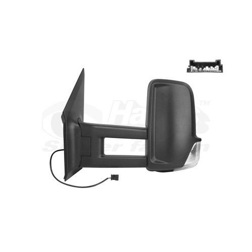  Left-hand wing mirror for MERCEDES-BENZ SPRINTER 3.5-t Minibus, SPRINTER 3.5-t Van Platform/Chassis, SPRINTER 3.5-t Van, SPRINTER 3-t Minibus, SPRINTER 3-t Van Platform/Chassis, SPRINTER 3-t Van - RE01283 