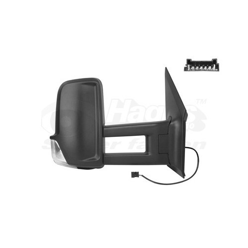  Right-hand wing mirror for MERCEDES-BENZ SPRINTER 3.5-t Minibus, SPRINTER 3.5-t platform/chassis, SPRINTER 3.5-t Van, SPRINTER 3-t Minibus, SPRINTER 3-t platform/chassis, SPRINTER 3-t Van - RE01286 