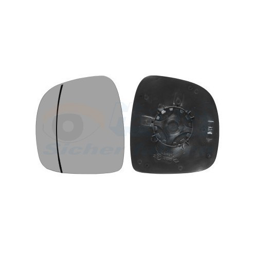  Left-hand wing mirror glass for MERCEDES-BENZ VITO/MIXTO Van, VITO Minibus - RE01306 