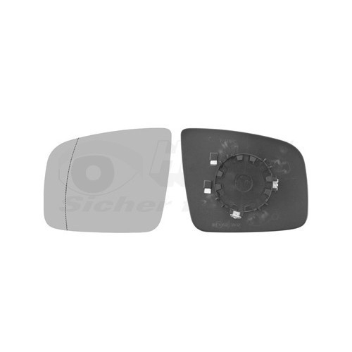  Left-hand wing mirror glass for MERCEDES-BENZ VITO/MIXTO Van, VITO Minibus - RE01312 