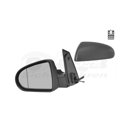  Left-hand wing mirror for MITSUBISHI COLT VI - RE01342 