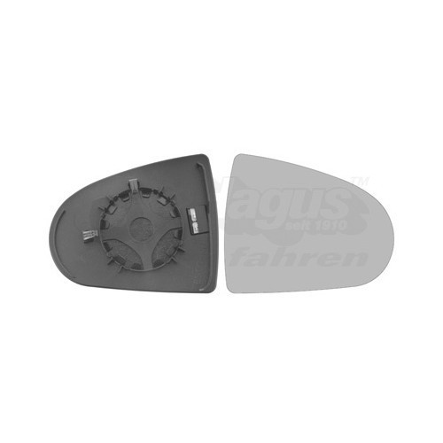  Right-hand wing mirror glass for MITSUBISHI COLT VI - RE01345 