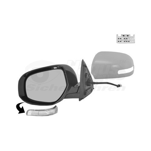  Specchio esterno sinistro per MITSUBISHI OUTLANDER III - RE01352 