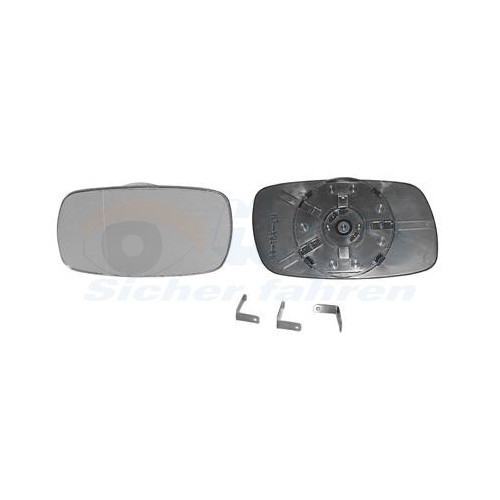  Cristal de espejo exterior izquierdo para OPEL ASTRA F, ASTRA F 3/5 puertas, ASTRA F Estate, ASTRA F Convertible, ASTRA F Van - RE01460 