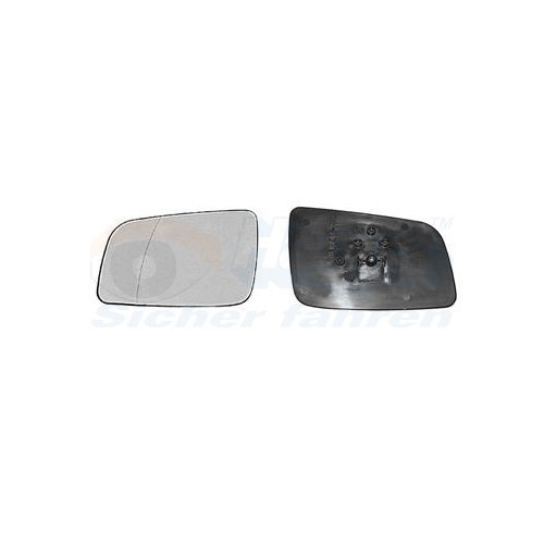  Cristal de espejo exterior izquierdo para OPEL, VAUXHALL - RE01472 