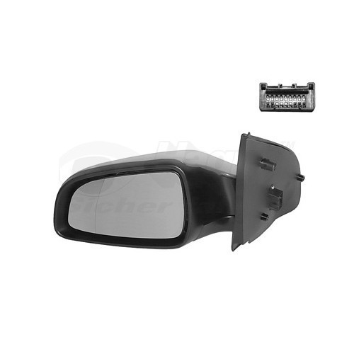  Left-hand wing mirror for VAUXHALL ASTRA H, ASTRA H Saloon, ASTRA H Estate - RE01486 