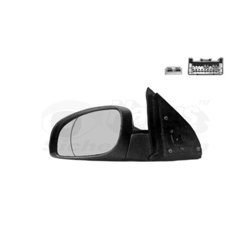  Rétroviseur extérieur gauche pour OPEL SIGNUM, VECTRA C, VECTRA C Break, VECTRA C GTS - RE01545 