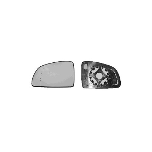  Verre de rétroviseur extérieur droit pour OPEL MERIVA - RE01599 