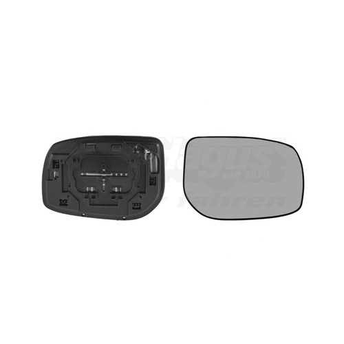  Verwarmd spiegelglas rechts voor TOYOTA YARIS 2 (2006-2011) - RE01874 