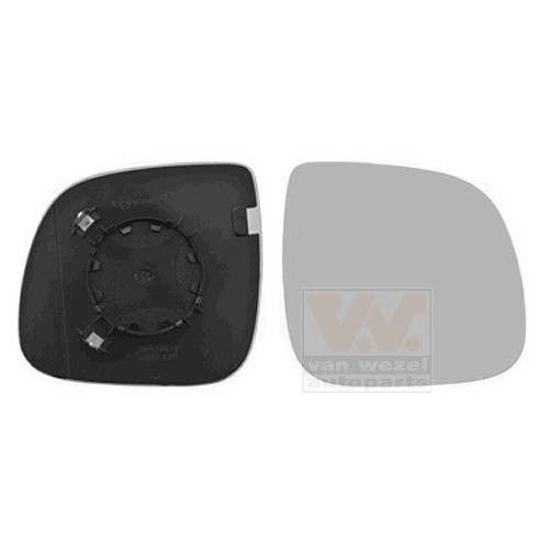  Vidro espelho exterior direito para Volkswagen Transporter e Multivan - RE01992 