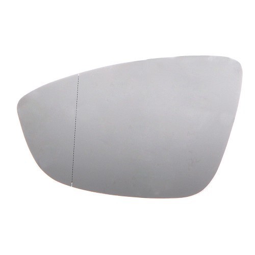  Left-hand wing mirror glass for VW EOS, JETTA IV, PASSAT, PASSAT ALLTRACK, PASSAT CC, PASSAT Variant, SCIROCCO - RE02133 