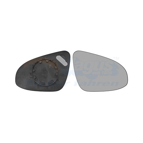  Spiegelglas rechts voor Toyota YARIS 3 (2011-2020) - RE02553 