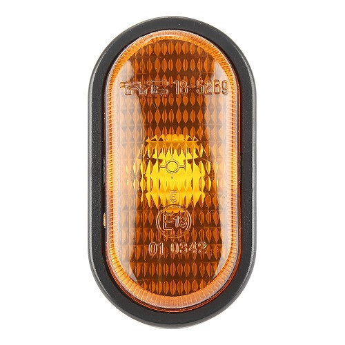  Répétiteur de clignotant latéral orange pour Renault Clio 1 tous modèles (1990-1998) - RN20036 