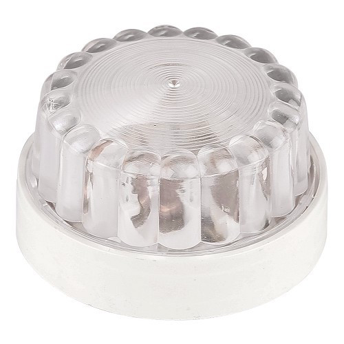  White ceiling light for Renault 5 (1972-1984) - RN32058 