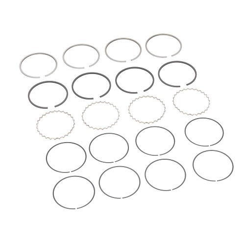  Piston rings set for Renault 5 - Cléon 1108cm3 - RN40274 