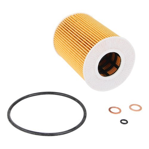  Filtro olio RIDEX per Porsche Cayenne tipo 9PA S, GTS, Turbo e Turbo S fase 2 (2007-2010) - RS00074 