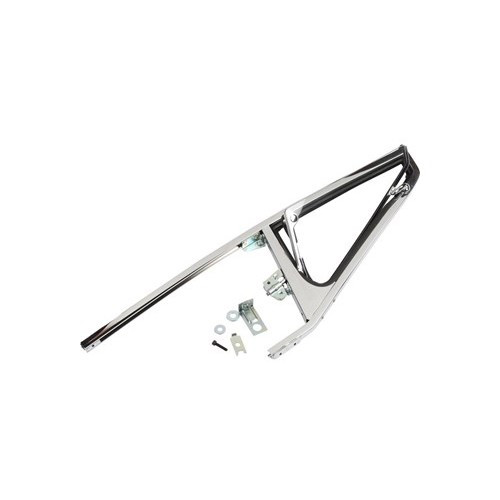  Chrome deflector frame for Porsche 911 type F Targa (1969-1973) - right side - RS00126 