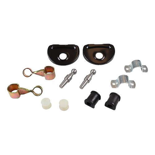 Kit barre stabilisatrice avec silentblocs et fixations pour Porsche 911 type F et 912 (1968-1973) - RS00205