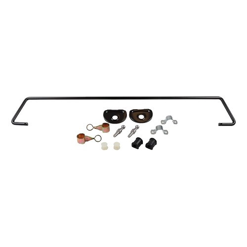  Kit barre stabilisatrice avec silentblocs et fixations pour Porsche 911 type F et 912 (1968-1973) - RS00205 