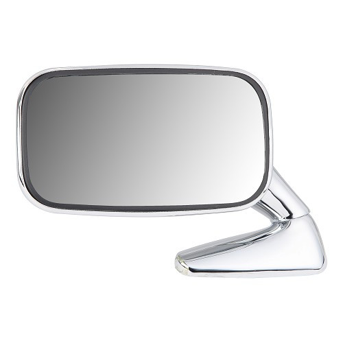  Chrome exterior mirror for Porsche 911 type F (1970-1973) - left side - RS00261 