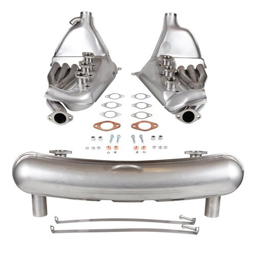  SSI Racing exhaust system for Porsche 911 type F and G (1965-1983) - RS00337 