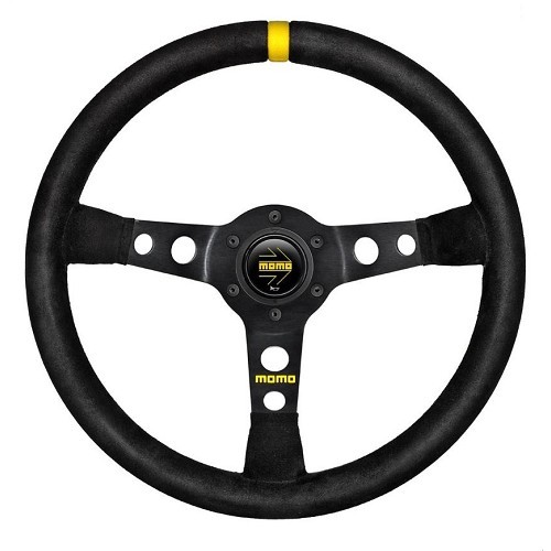  MOMO Model 07 tulip steering wheel 3 spokes - suede finish - RS00825 