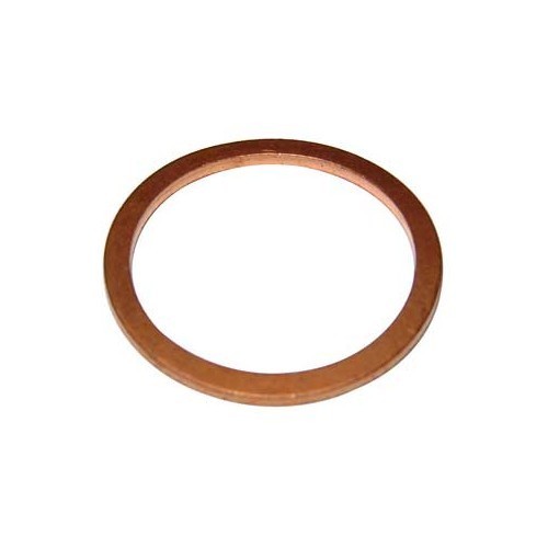 Copper magnetic drain plug gasket 22 x 27 mm for Porsche 911 and 912 (1965-1989)