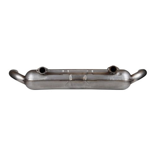 Silenciador de doble salida SSI de acero inoxidable para Porsche 911 Carrera 3.2 (1984-1989) - RS10014