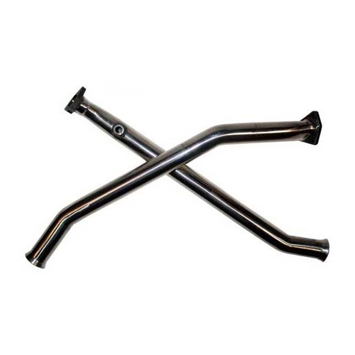  Tubo by-pass de acero inoxidable DANSK para Porsche 993 - RS10411 