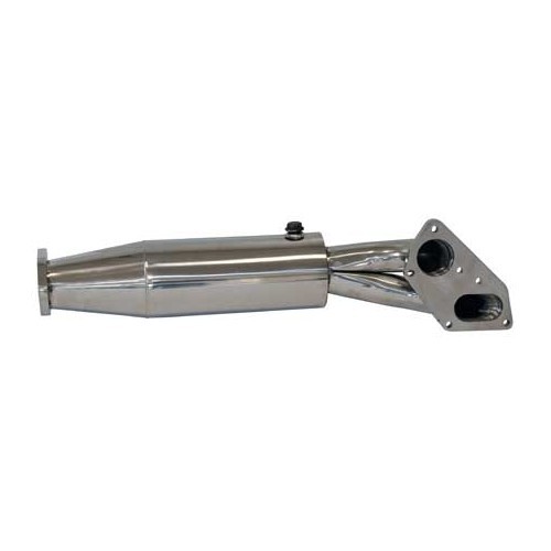 Silenciador intermedio de inox DANSK para Porsche 911 (1974-1989) - RS10534