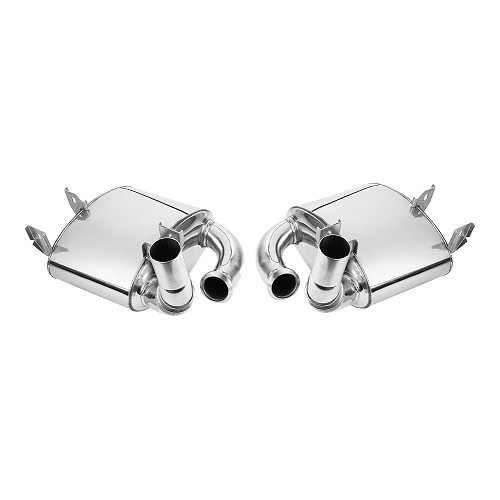 Sistema di scarico sportivo DANSK Inox per Porsche 996 (1998-2005) - RS10558