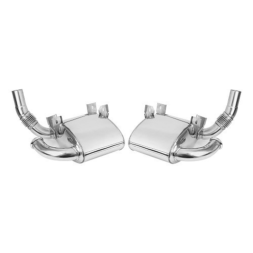  Sistema di scarico sportivo DANSK Inox per Porsche 996 (1998-2005) - RS10558 