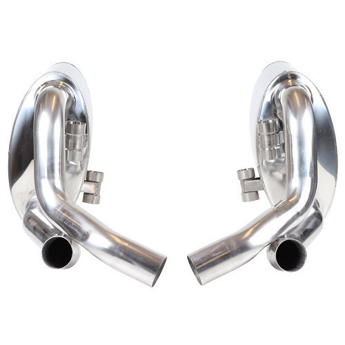  DANSK Sport rear silencer in stainless steel for Porsche 997-2 - RS10585 