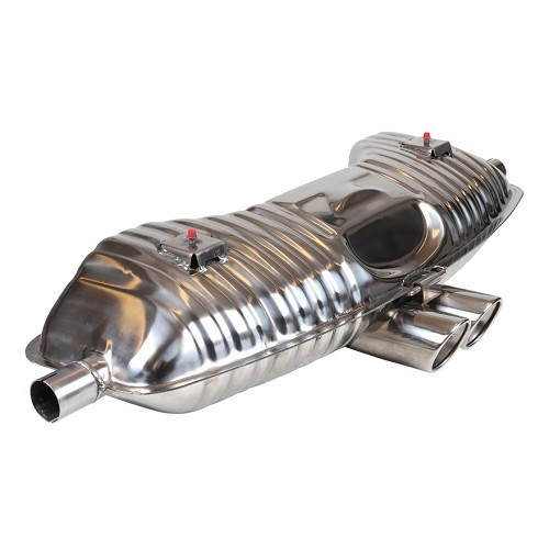 DANSK Sport silencer in stainless steel for Porsche Boxster 986 2.7 to 3.2 - RS10678