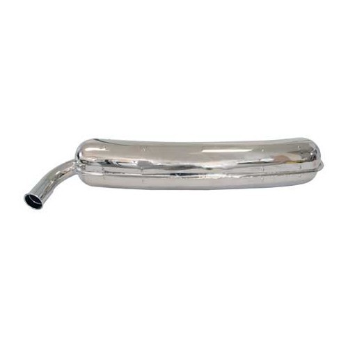  Sistema de escape em aço inoxidável polido DANSK para Porsche 911 (1965-1973) - RS10747 