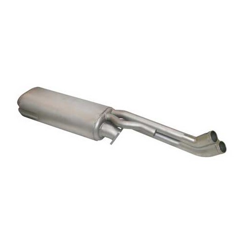  Silenciador inox DANSK para Porsche 930 Turbo 3.3 (1978-1983) - RS10759 