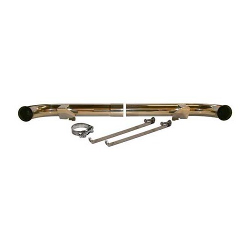  Tubo de copo em aço inoxidável DANSK para Porsche 964 (1989-1994) - RS10873 