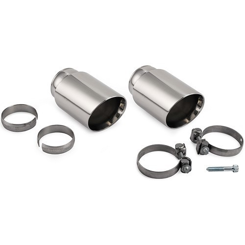  DANSK stainless steel tailpipes for Porsche 997 GT2 - RS10940 