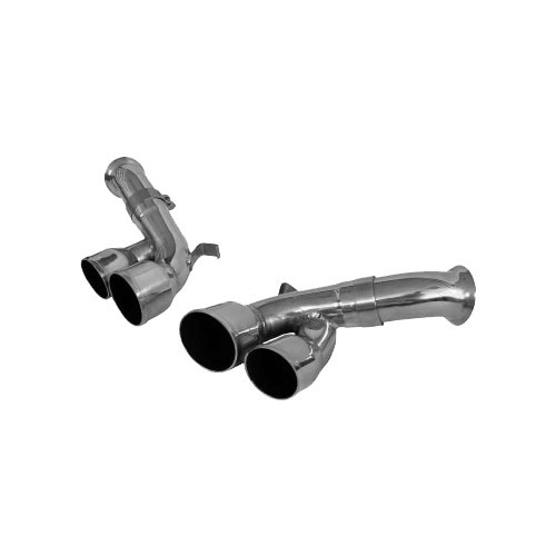 SCART stainless steel exhaust tips for Porsche 996 Carrera 4S - RS10952
