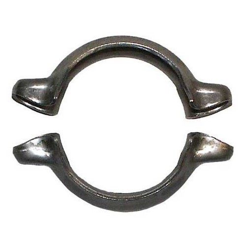 Connecting tube clamp halves for Porsche 911 - set of 2