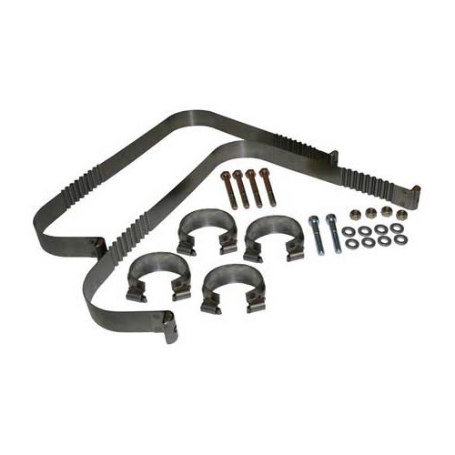  Kit de montage échappement pour Porsche 993 - Bischoff - RS11173 