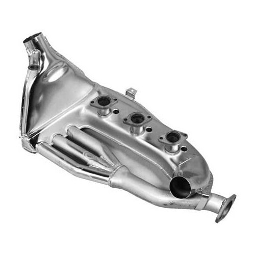  Scambiatore DANSK in acciaio Inox per Porsche 911 (1965-1974) - lato sinistro - RS11242 