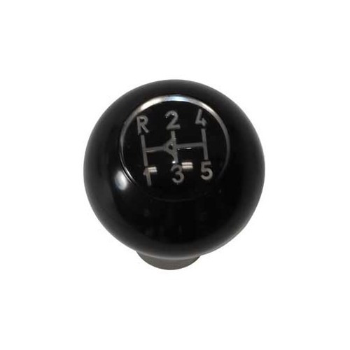 Gear knob for Porsche 911, 912 and 914 - shiny black - RS11470