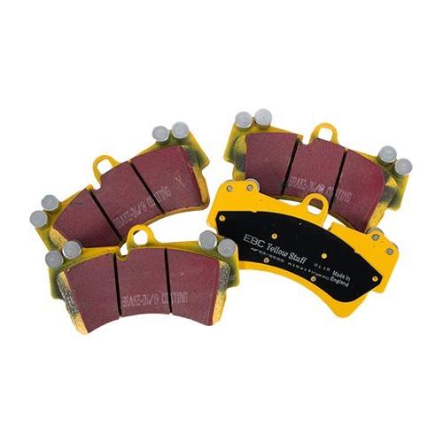 EBC Yellowstuff front brake pads for Porsche Cayenne 955 (2003-2006) - red or silver callipers - 18 inches disc - RS11846