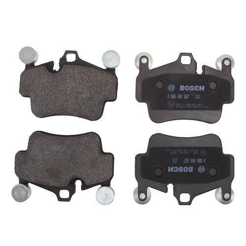 BOSCH Front brake pads for Porsche 987 Boxster (2005-2012) - RS11873