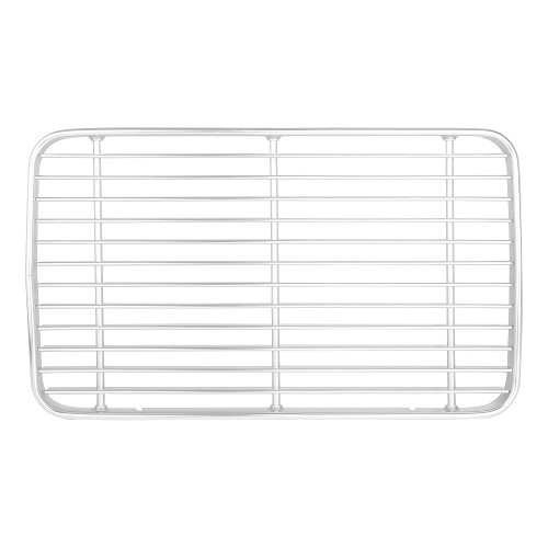  Grille de capot moteur chromée pour Porsche 356 BT6 et C (1962-1965) - RS12492 