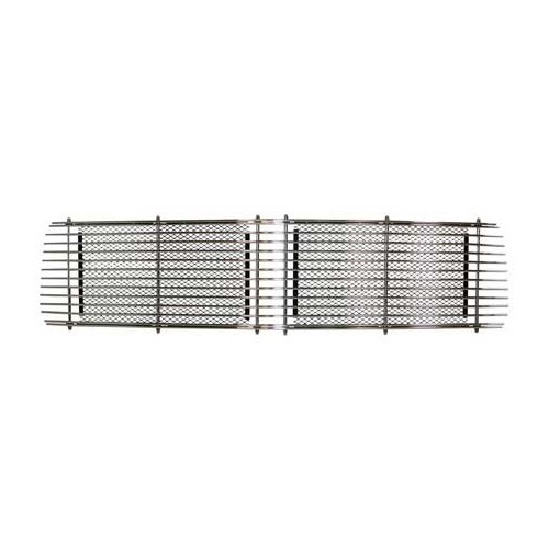  Grille de capot moteur chromée pour Porsche 911 65-68 et 912 1.6 - RS12493 